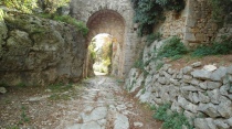 Un tratto dell'antica via Clodia